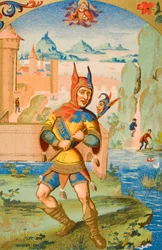Un fou de cour, reproduction d